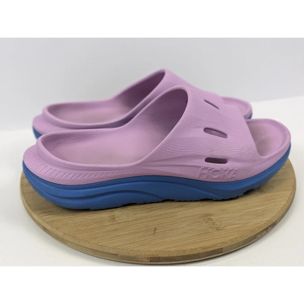 Hoka Ora Recovery Slide 3 Mens Size 10 Purple Cushioned Sport Sandals Slip On